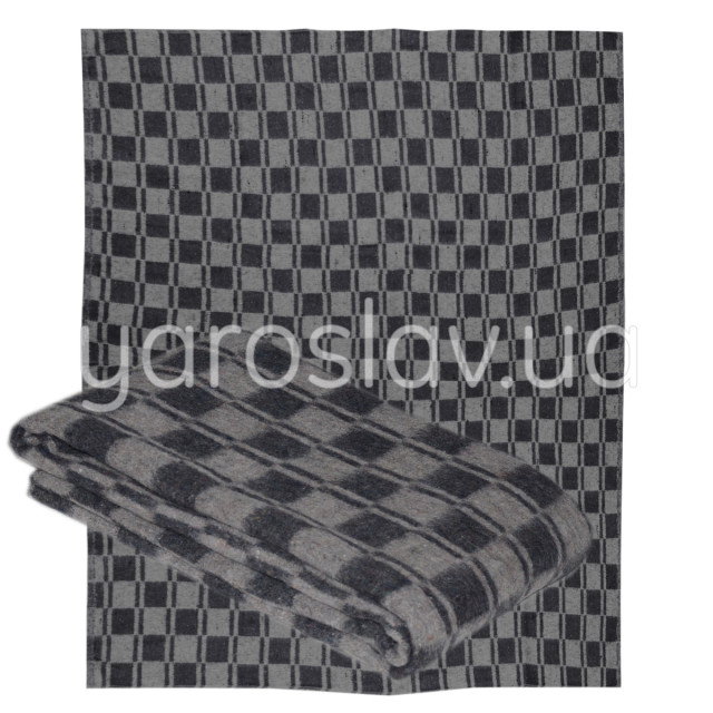 Koc półwełniany Economy Eco szara komórka 140x205 cm TM Jarosław
